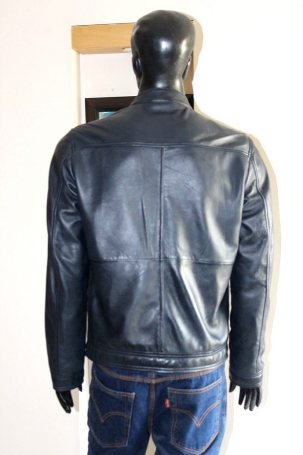 AR-M0073 Leather Jacket For Mens - Image 3