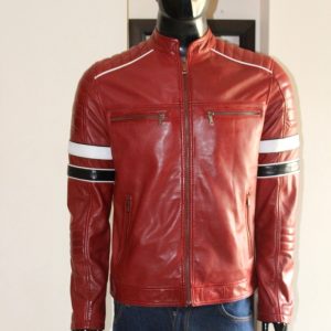 AR-M0074 Leather Jacket For Mens