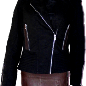 AR-VF 1314 WOMEN'S FABRIC JACKET BLACK